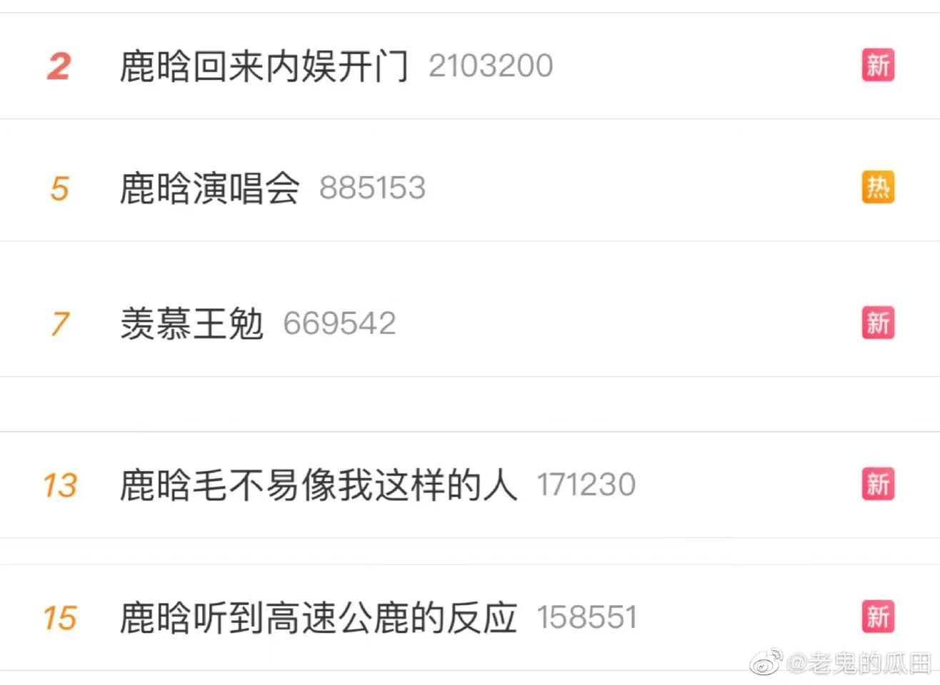 鹿晗