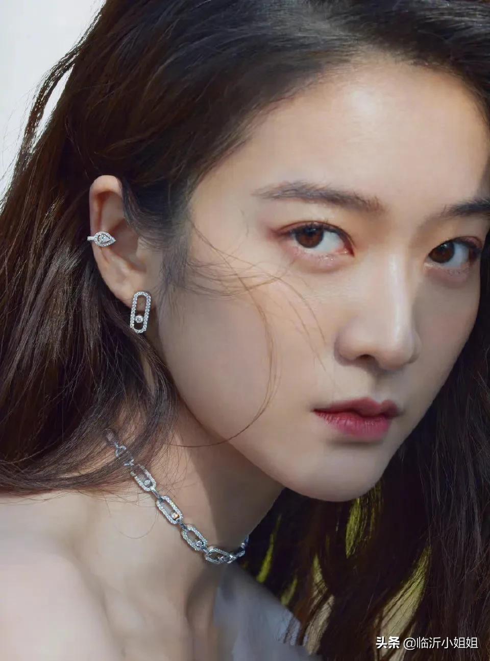 清新甜美的柔情少女張雪迎，靚麗唯美的容顏，太讓人喜歡啦